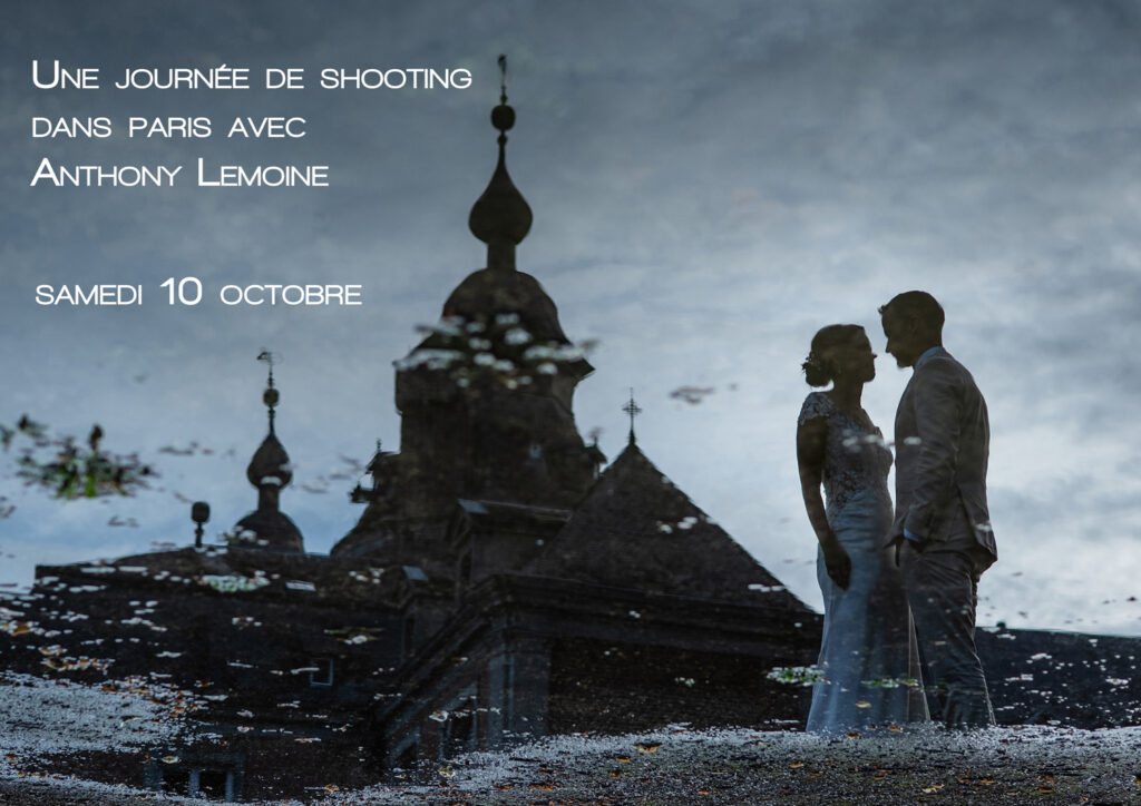 1 journée de shooting à paris avec Anthony Lemoine