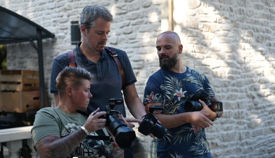 Workshop photographe de mariage — Étretat